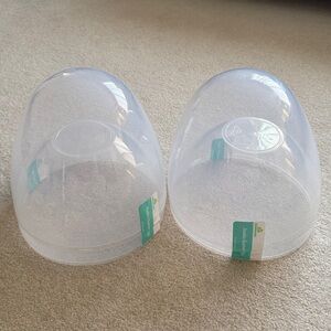 2 Jumbo Clear Plastic Easter Egg Container 16 inch